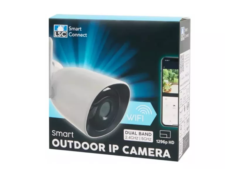 KAMERA ZEWNĘTRZNA IP LSC SMART CONNECT 1296P FABRYCZNIE ZAPAKOWANE