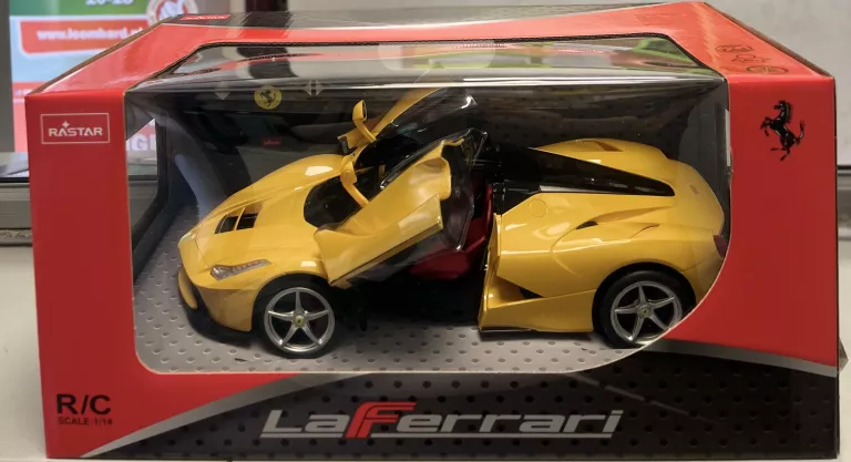 RASTAR, LA FERRARI F70, POJAZD ZDALNIE STEROWANY, ŻÓŁTY, 1: 14