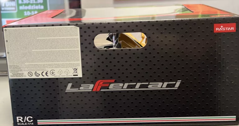 RASTAR, LA FERRARI F70, POJAZD ZDALNIE STEROWANY, ŻÓŁTY, 1: 14