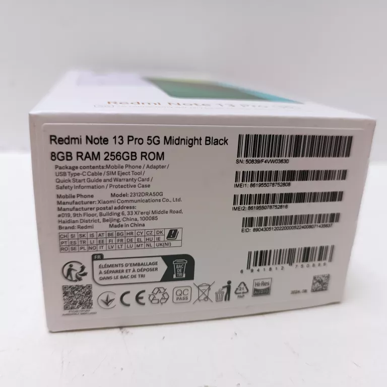 TELEFON REDMI NOTE 13 PRO 5G 8/256G