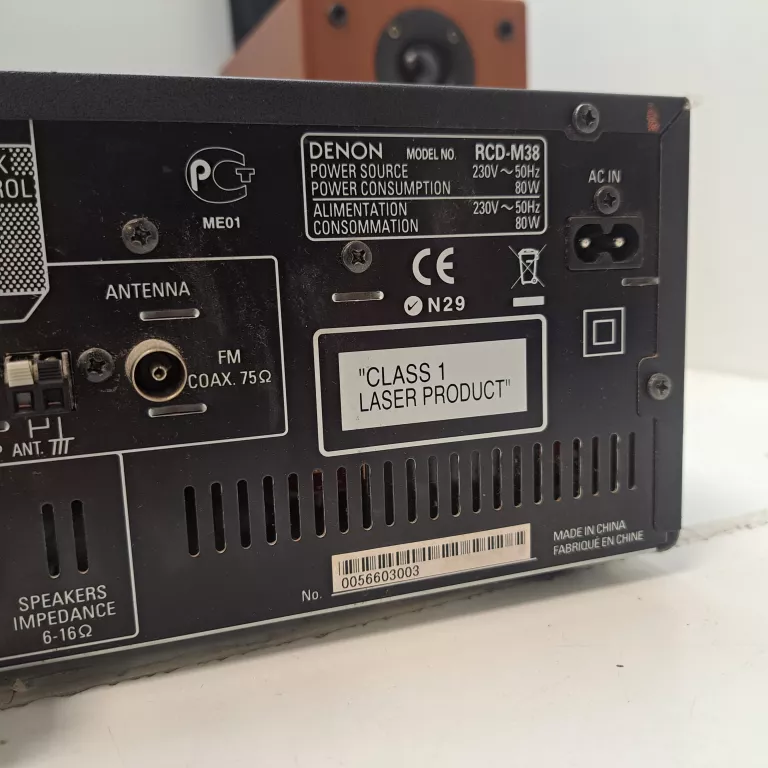 WIEŻA STEREO DENON RCD-M38