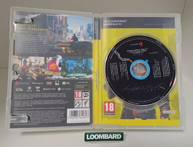 CYBERPUNK 2077 - PUDEŁKO, KOMPENDIUM, MAPA I OST - PEŁNA ŚCIEŻKA DŹWIĘKOWA