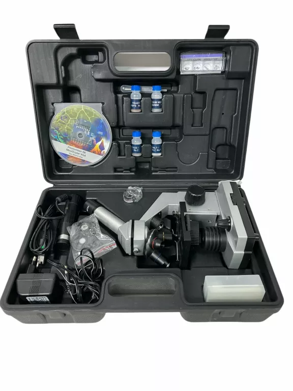 MIKROSKOP DLA DZIECI VISIOMAR 8855000, 40X - 1024X WALIZKA PUDEŁKO