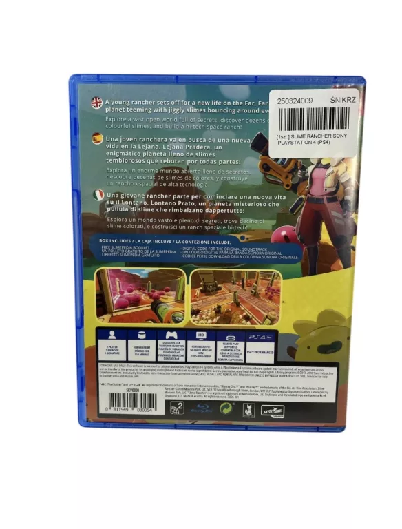 GRA NA PS4 SLIME RANCHER