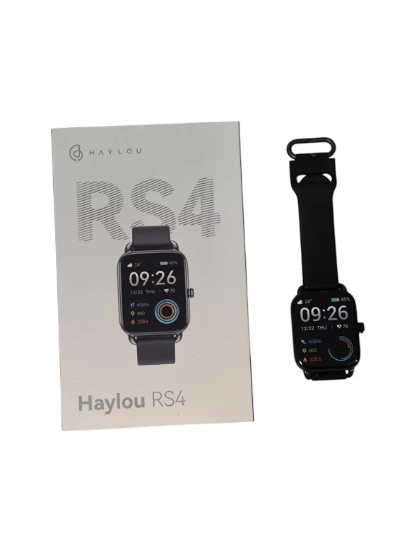 SMARTWATCH HAYLOU RS4 CZARNY SPO2 AMOLED 1,78”