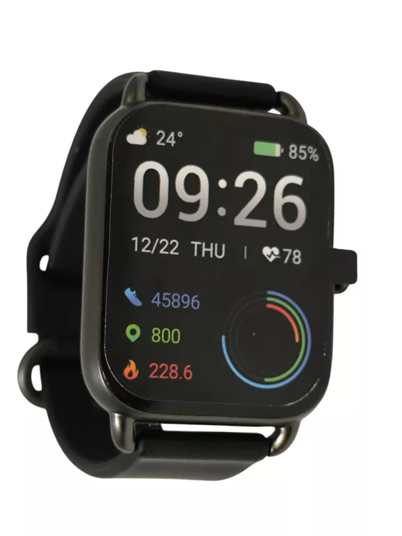 SMARTWATCH HAYLOU RS4 CZARNY SPO2 AMOLED 1,78”