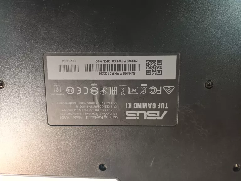 KLAWIATURA ASUS TUF GAMING K1