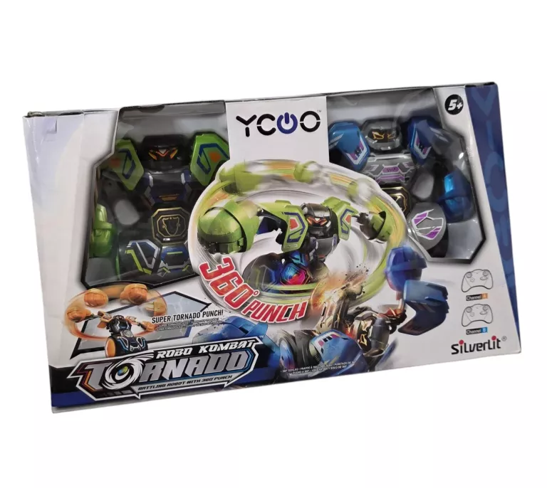 ZABAWKA WALCZĄCE ROBOTY SILVERLIT ROBO KOMBAT SPIN BATTLE 2 PACK