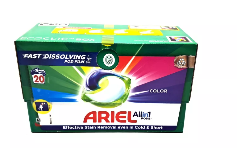 KAPSUŁKI ARIEL ALL IN 1 PODS COLOR 20 SZTUK