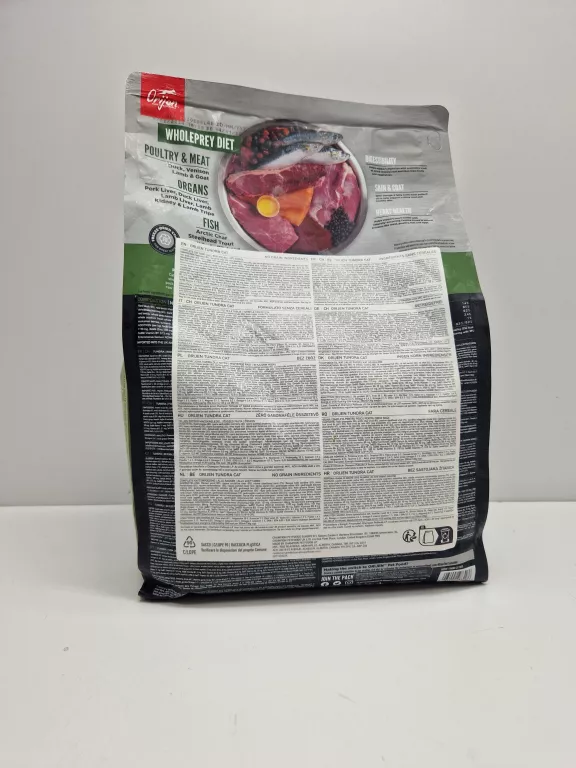 ORIJEN TUNDRA SUCHA KARMA DLA KOTA 1.8 KG