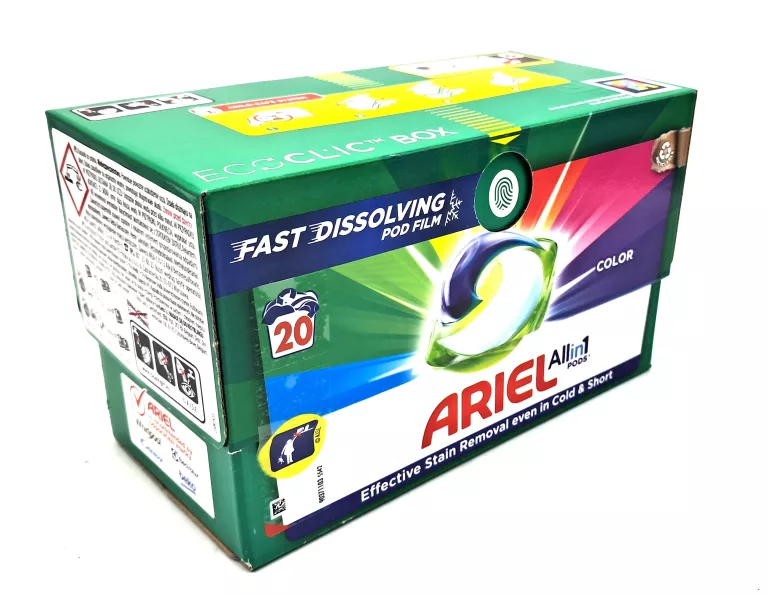 KAPSUŁKI ARIEL ALL IN 1 PODS COLOR 20 SZTUK