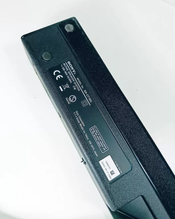 SOUNDBAR SONY SA-CT180 KMPL BDB STAN