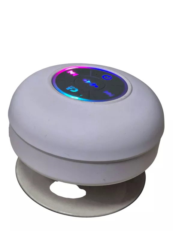 GŁOŚNIK POD PRYSZNIC Z PRZYSSAWKĄ BLUETOOTH WODOODPORNY