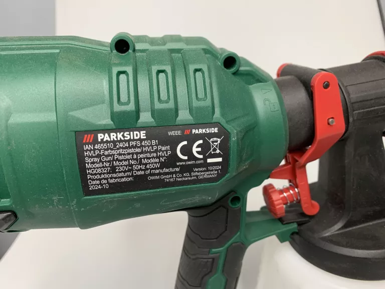 PISTOLET DO MALOWANIA PARKSIDE PFS 450 B1