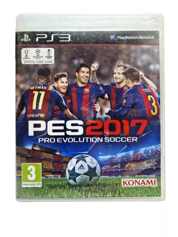 GRA PRO EVOLUTION SOCCER 2017 - PES 2017 - PS3