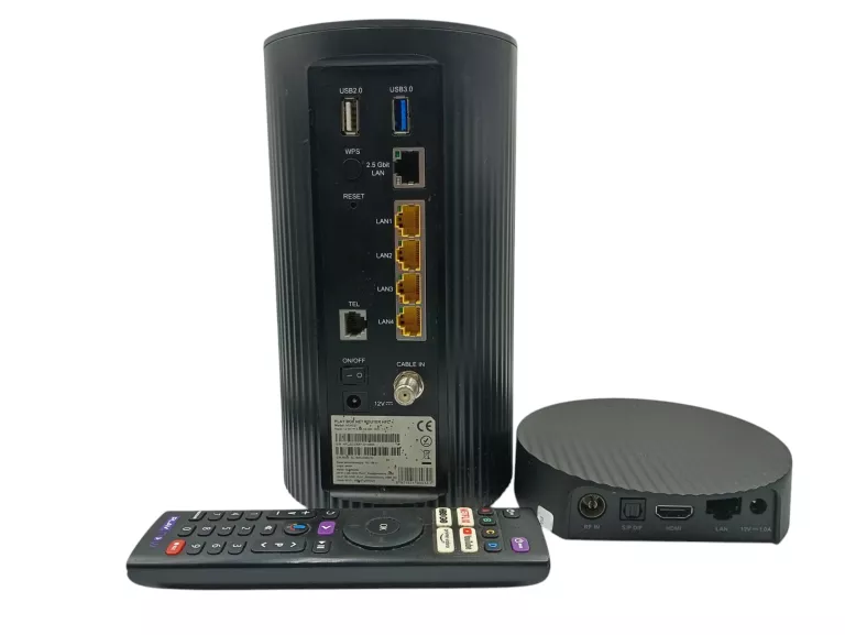 DEKODER PLAY NOW TV BOX /ROUTER PLAY BOX NET HFC WI-FI 6