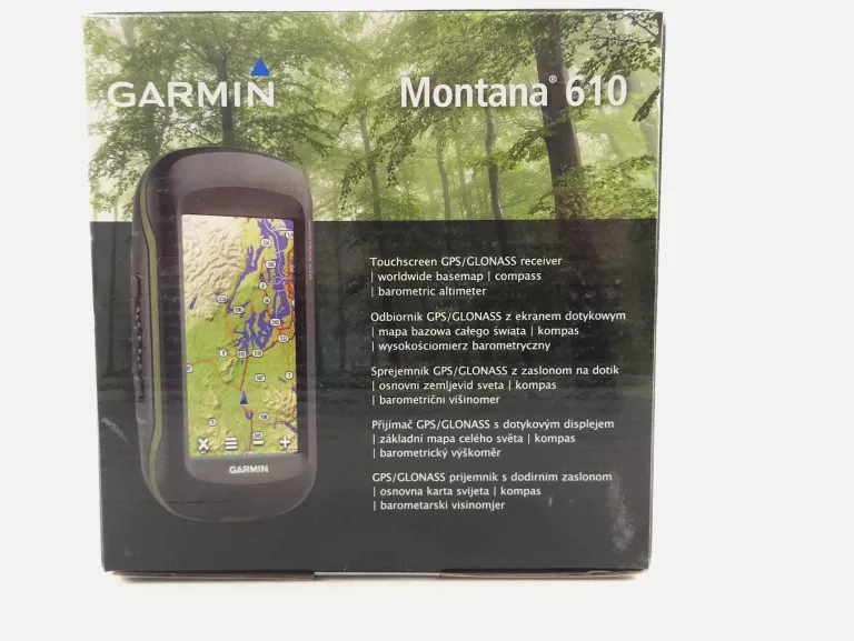 NAWIGACJA TURYSTYCZNA GARMIN MONTANA 610