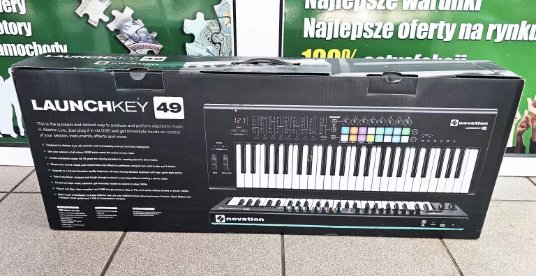 KONTROLER MIDI NOVATION LAUNCHKEY 49 MK2 / KABEL / PUDEŁKO