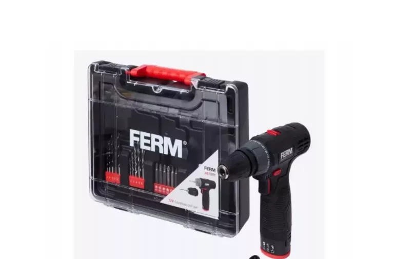 WIERTARKA WIERTARKO-WKRĘTARKA FERM Z AKUMULATOREM FERM AX POWER 12V