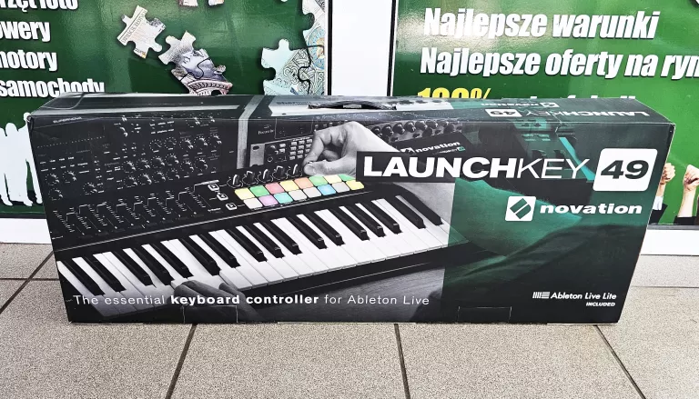 KONTROLER MIDI NOVATION LAUNCHKEY 49 MK2 / KABEL / PUDEŁKO
