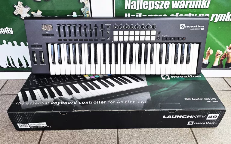 KONTROLER MIDI NOVATION LAUNCHKEY 49 MK2 / KABEL / PUDEŁKO