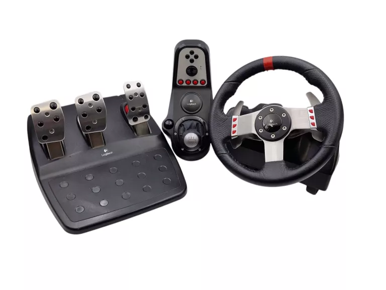 KIEROWNICA LOGITECH G27 RACING WHEEL + PEDAŁY + SHIFTER + STOJAK