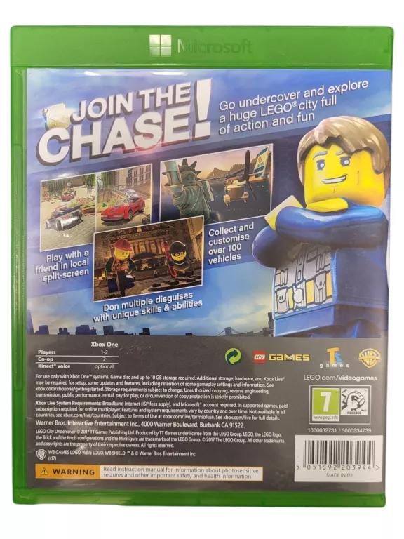 XBOX ONE LEGO CITY UNDERCOVER