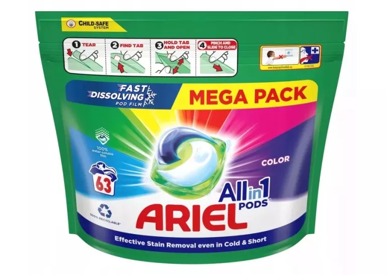 KAPSUŁKI DO PRANIA ARIEL ALL IN 1 COLOR 63 8001090727541
