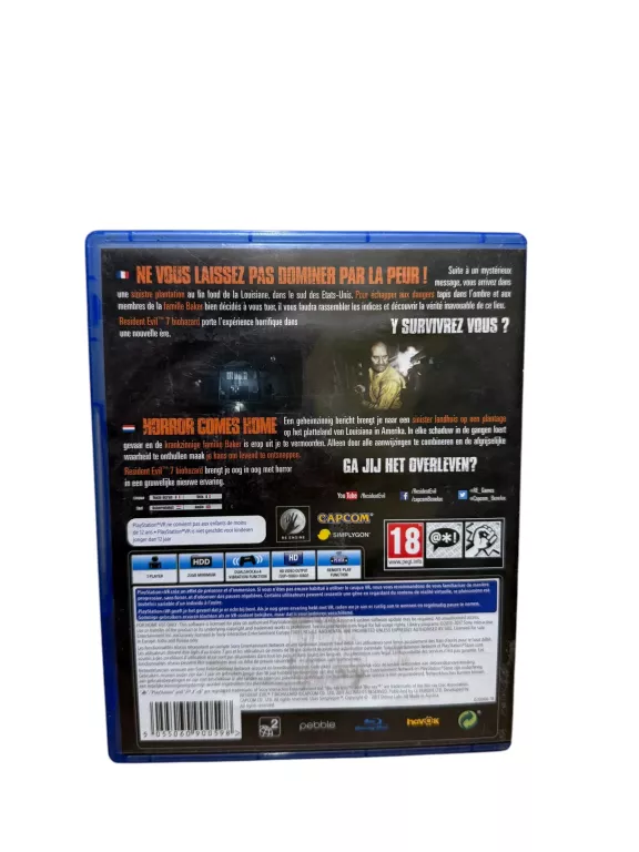 GRA PS4 RESIDENT EVIL BIOHAZRD VR