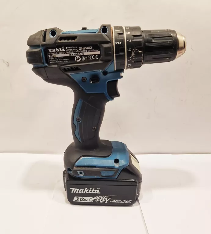 WKRĘTARKA MAKITA DHP482 + AKUMULATOR MAKITA 3AH
