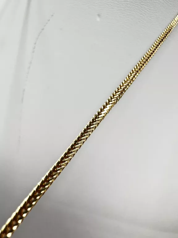 ZŁOTY ŁAŃCUSZEK - "LISI OGON"  585 - 6,58G - 50CM