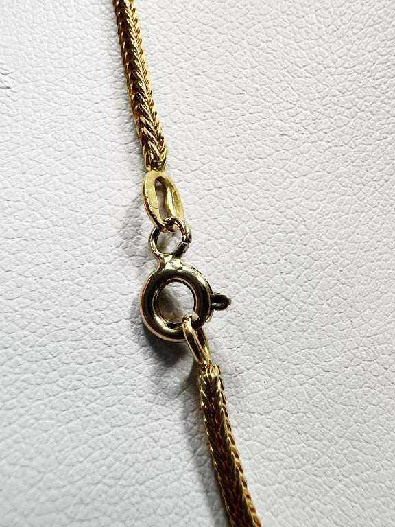 ZŁOTY ŁAŃCUSZEK - "LISI OGON"  585 - 6,58G - 50CM