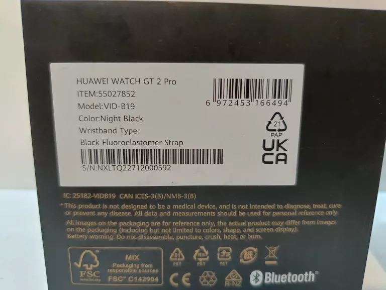 SMARTWATCH HUAWEI WATCH GT2 PRO KOMPLET