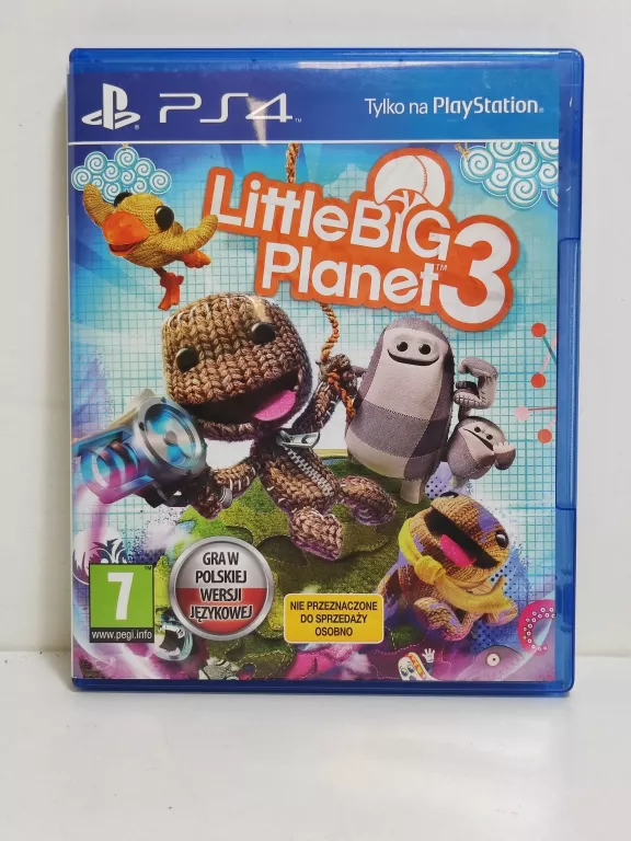 GRA PS4 LBP 3 LITTLE BIG PLANET OKAZJA!