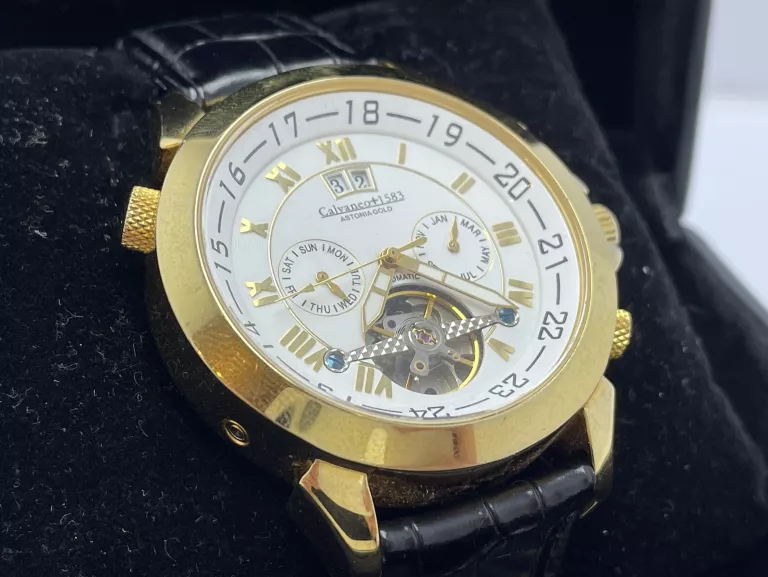 ZEGAREK MĘSKI AUTOMATYCZNY CALVANEO 1583 ASTONIA ROSE GOLD