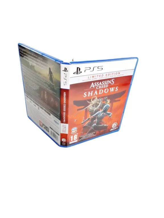 GRA NA KONSOLE PS5 ASSASSIN'S CREED SHADOWS EDYCJA LIMITOWANA NAPISY PL