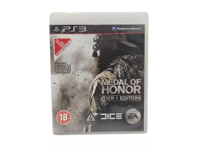 GRA MEDAL OF HONOR TIER 1 EDITION SONY PLAYSTATION 3
