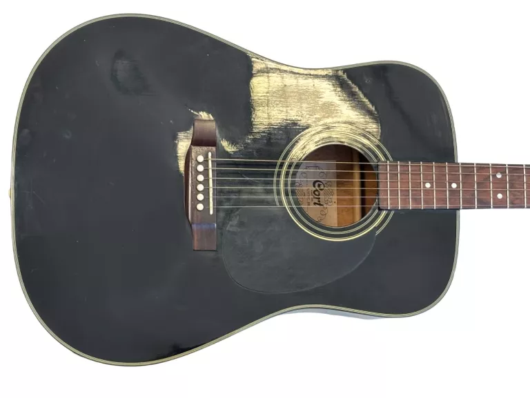 GITARA ELEKTROAKUSTYCZNA CORT AJ870C BK 6-STRUNOWA CZARNA