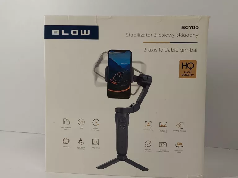 STABILIZATOR ELEKTRONICZNY (GIMBAL) BLOW BG700 CZARNY