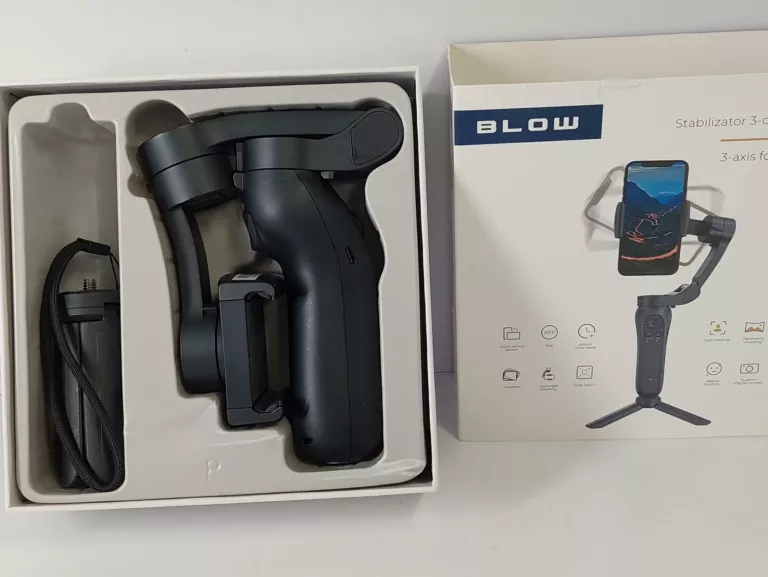 STABILIZATOR ELEKTRONICZNY (GIMBAL) BLOW BG700 CZARNY