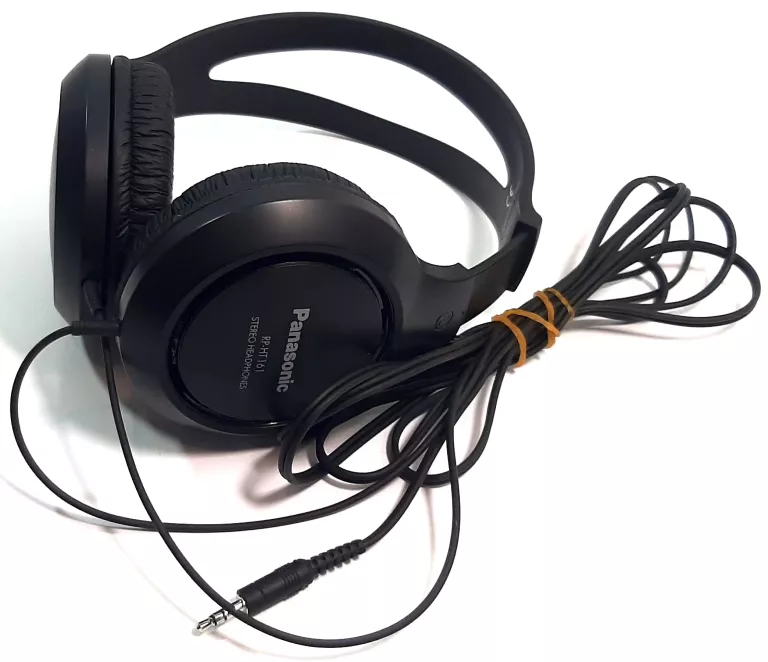 SŁUCHAWKI PANASONIC RP-HT 161 NAUSZNE PRZEWODOWE
