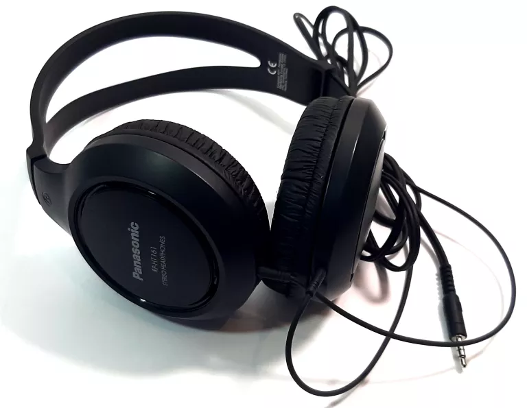SŁUCHAWKI PANASONIC RP-HT 161 NAUSZNE PRZEWODOWE
