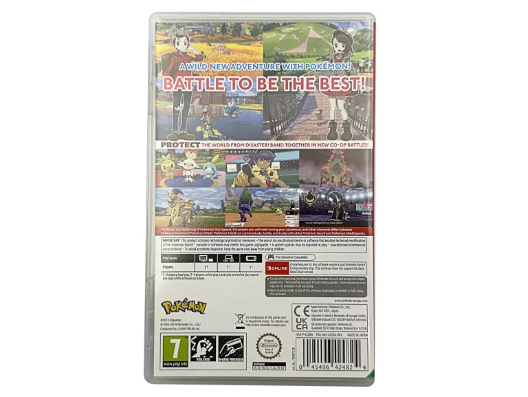 GRA NA NINTENDO SWITCH: POKEMON SHIELD