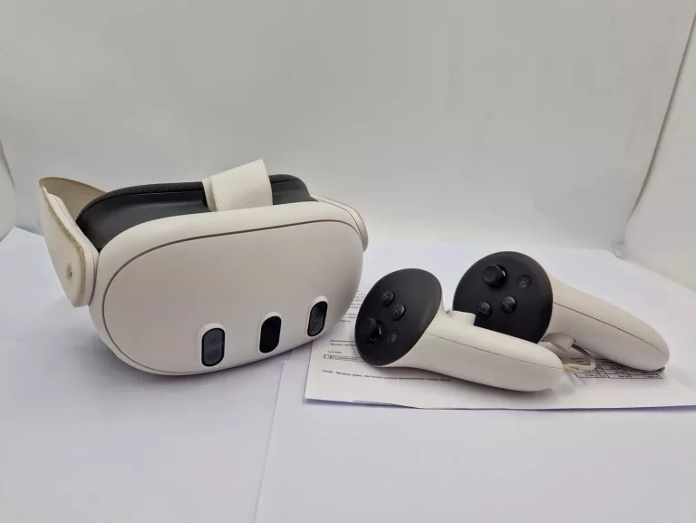 GOGLE VR META OCULUS QUEST 3 128GB + 2 KONTROLERY GWARANCJA