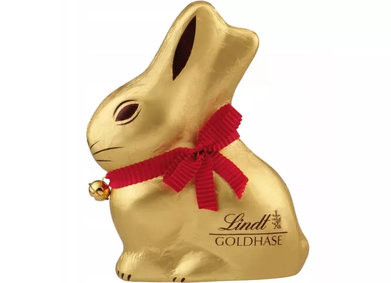 LINDT ZAJĄCZEK KRÓLIK Z CZEKOLADY MLECZNEJ 100 G WIELKANOC DO KOSZYKA