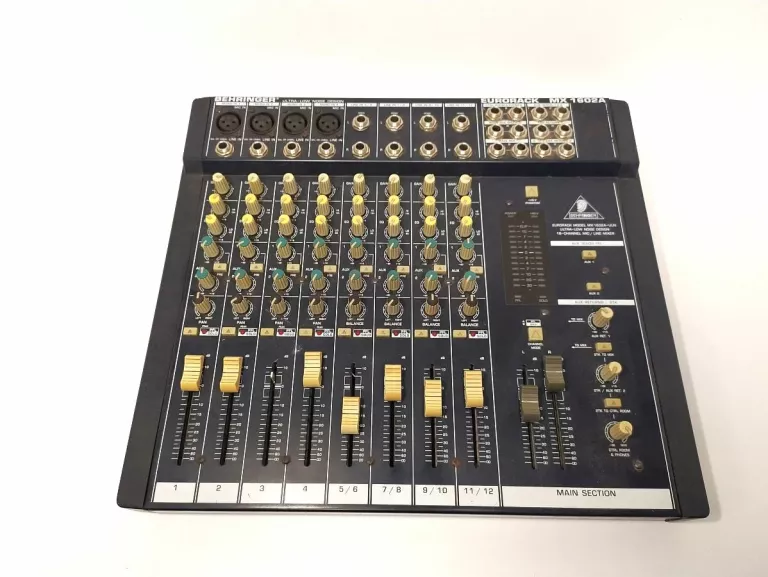 KONSOLA DJ BEHRINGER EURORACK MX1602A
