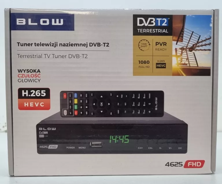 DEKODER DVBT-2 BLOW 4625 FHD