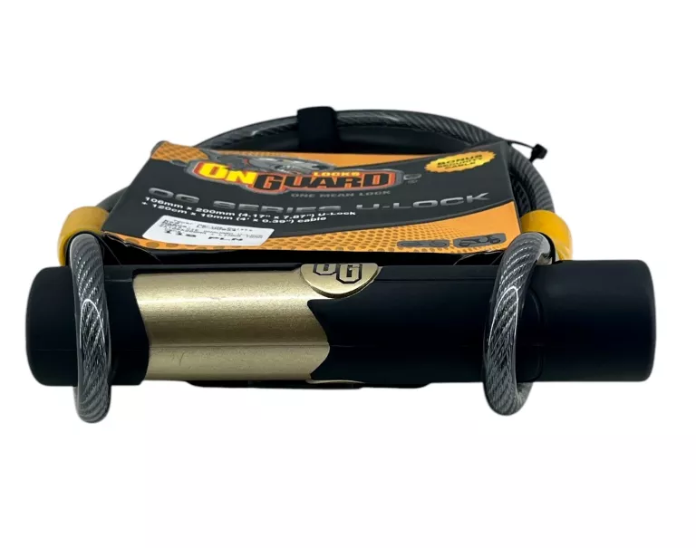 ZAPIĘCIE ONGUARD U-LOCK 5815 12/106/200MM + LINKA 10MM/120CM KLUCZ