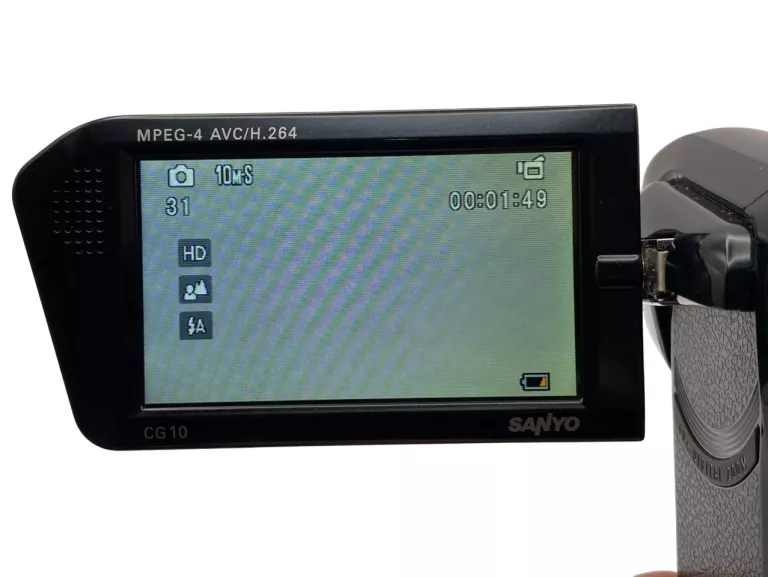 KAMERA CYFROWA SANYO XACTI VPC-CG10 10MPX DO VLOGOWANIA