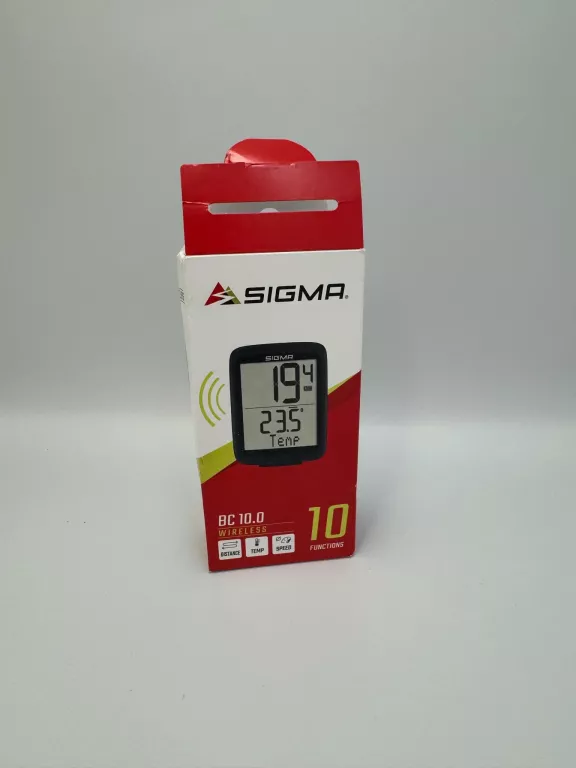 LICZNIK ROWEROWY BEZPRZEWODOWY SIGMA SPORT BC 10.0 WL 10211 4016224102112